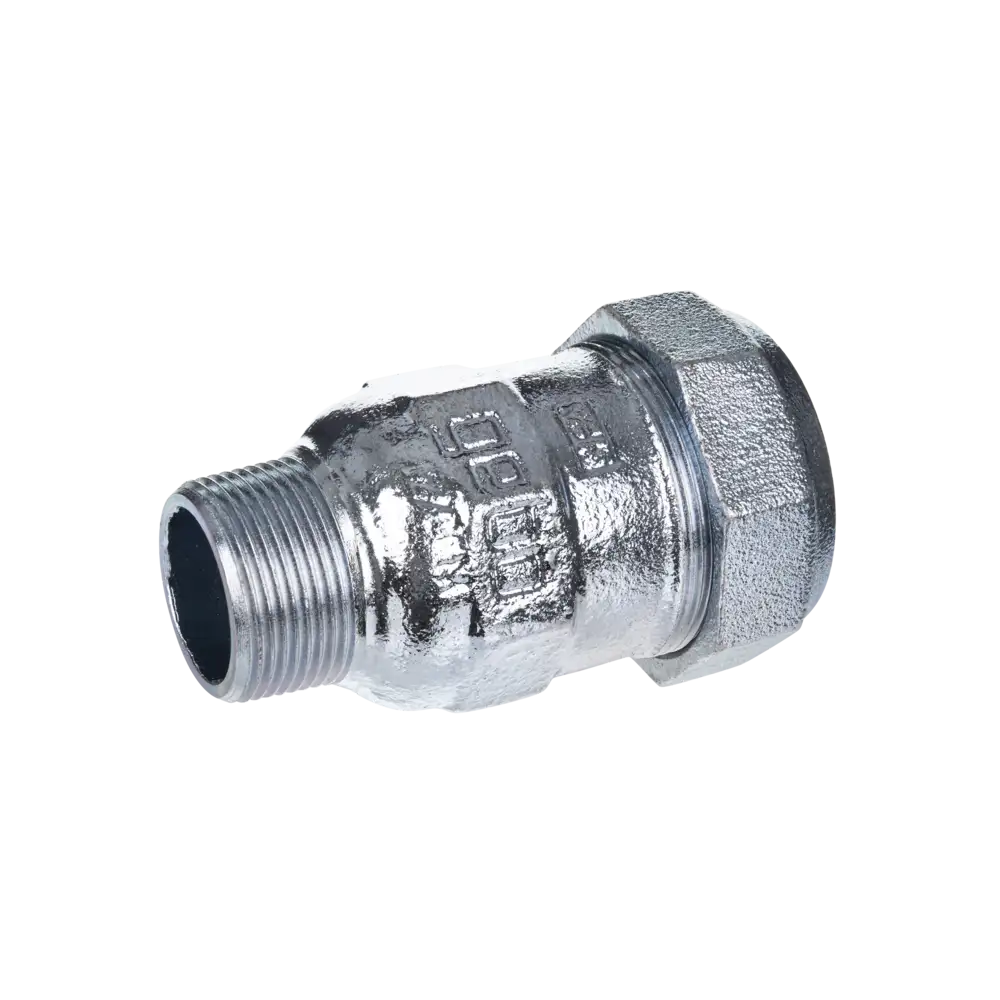 Temperguss Klemmverbinder für Stahlrohr - Typ A - mit NBR-Dichtung