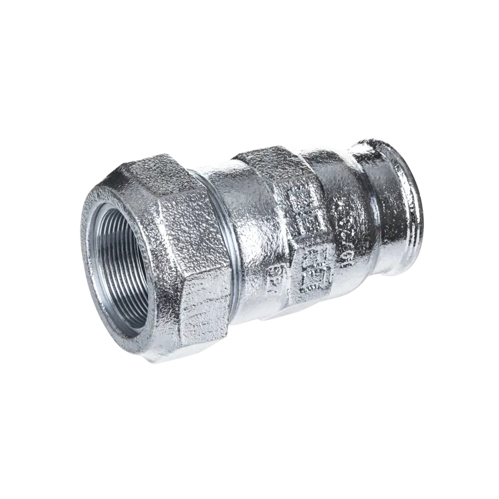 Temperguss Klemmverbinder für Stahlrohr - Typ I - mit NBR-Dichtung