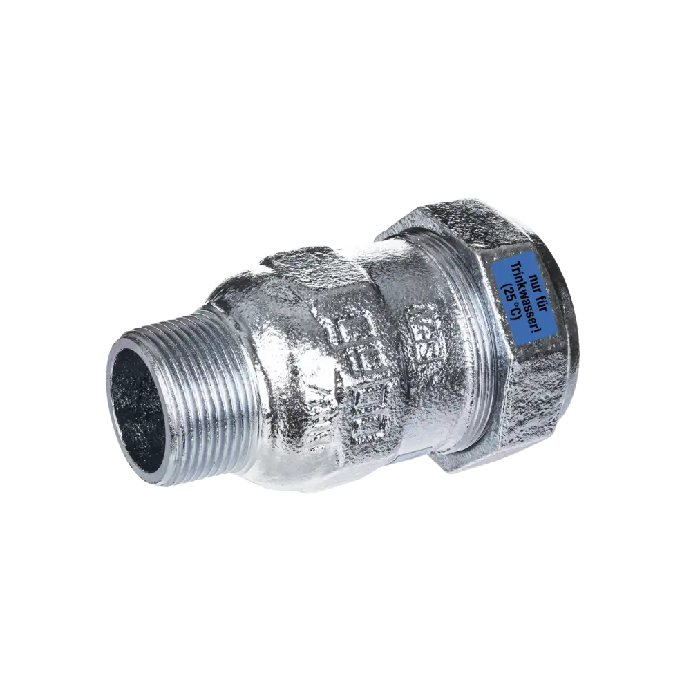 Temperguss Klemmverbinder für Stahlrohr - Typ A - mit EPDM-Dichtung