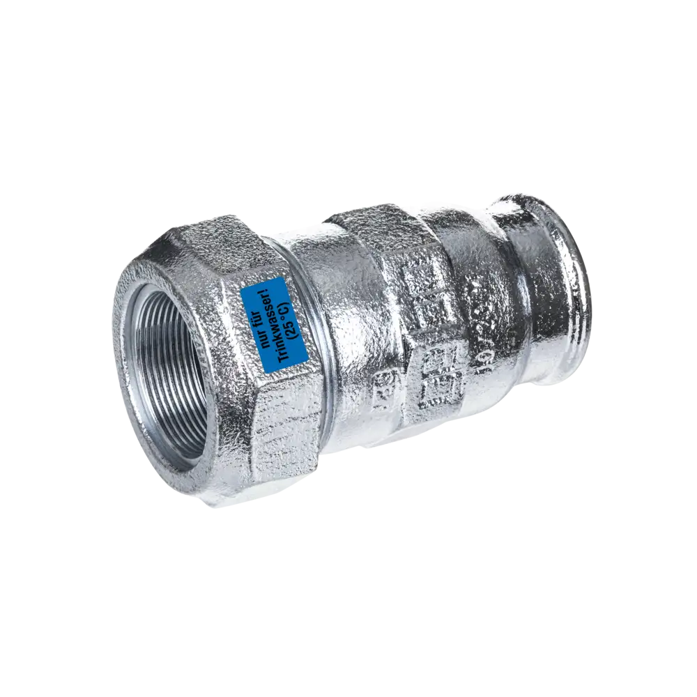 Temperguss Klemmverbinder für Stahlrohr - Typ I - mit EPDM-Dichtung