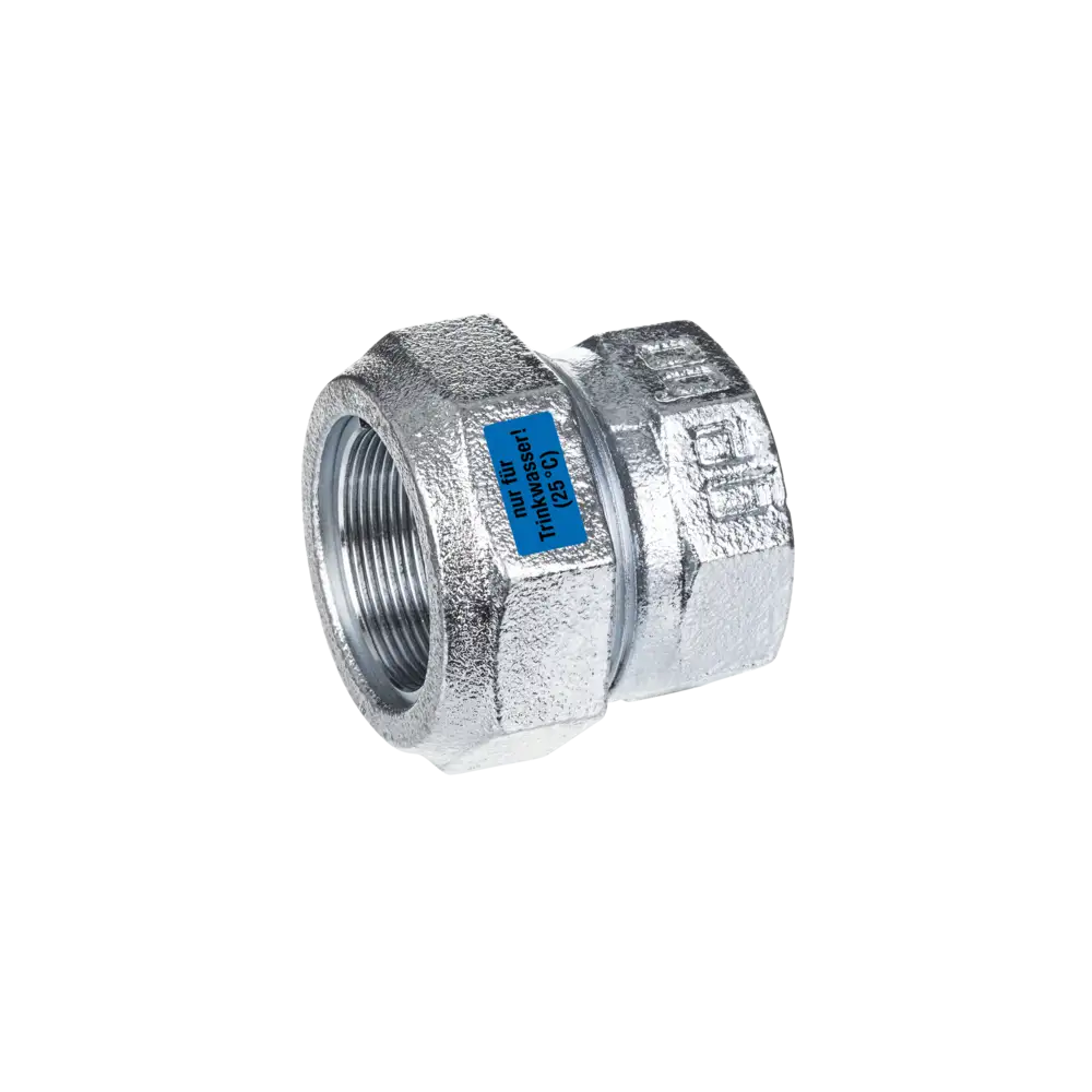 Temperguss Klemmverbinder für Stahlrohr - Typ EK - mit EPDM-Dichtung