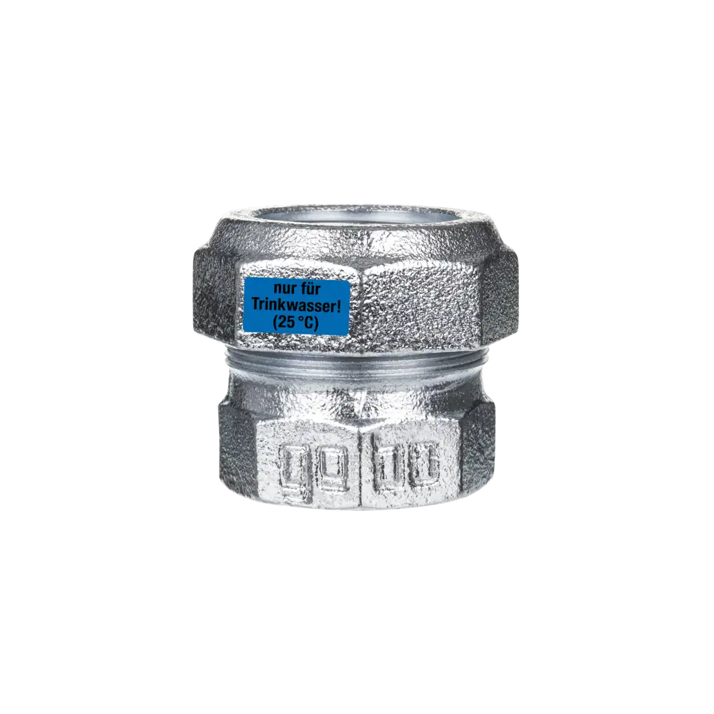 Temperguss Klemmverbinder für Stahlrohr - Typ EK - mit EPDM-Dichtung