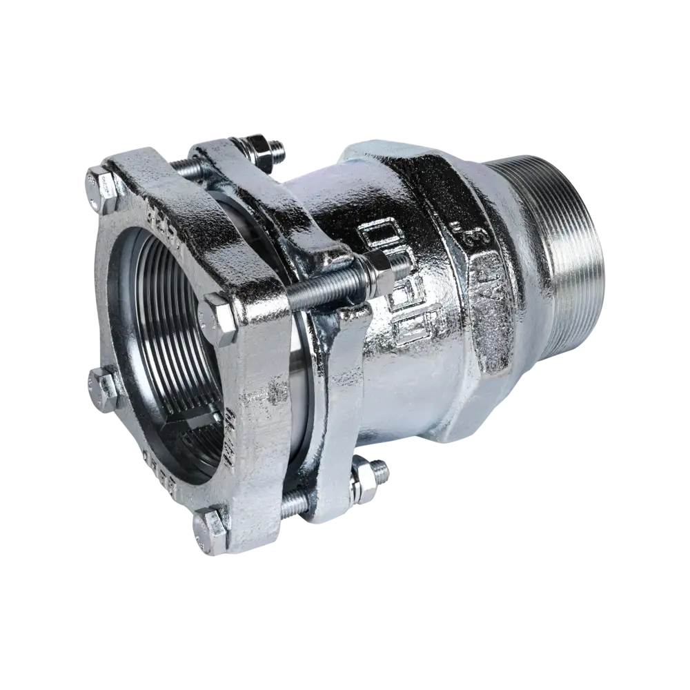 Temperguss Klemmverbinder für Stahlrohr - Typ AF - mit NBR-Dichtung