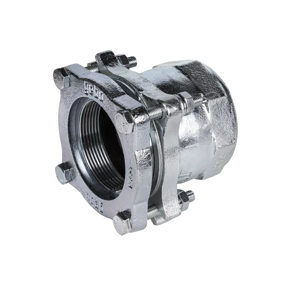 Temperguss Klemmverbinder für Stahlrohr - Typ EKF - mit NBR-Dichtung