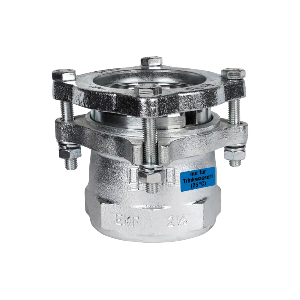 Temperguss Klemmverbinder für Stahlrohr - Typ EKF - mit EPDM-Dichtung