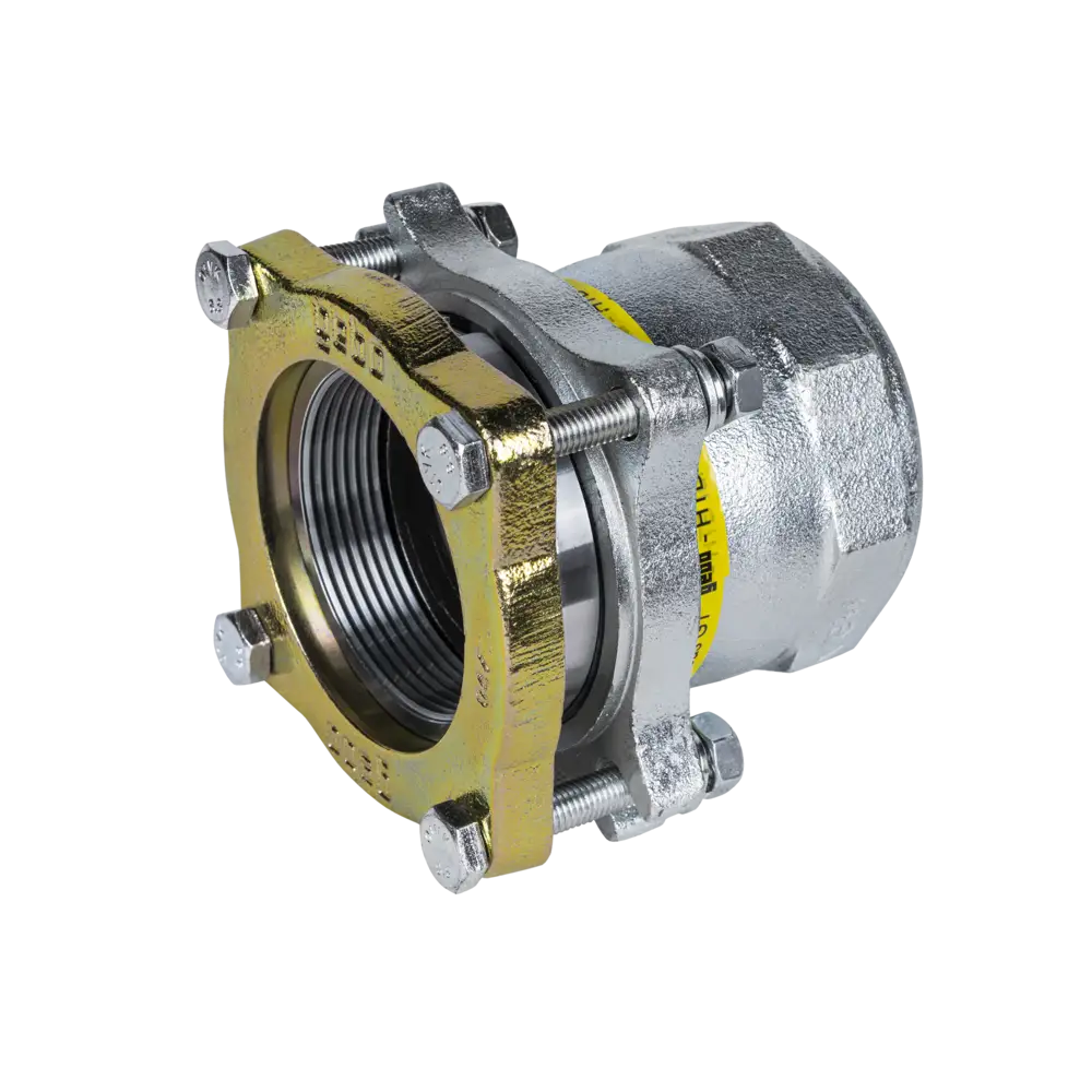 Temperguss Klemmverbinder für Stahlrohr - Typ EKFT - HTB