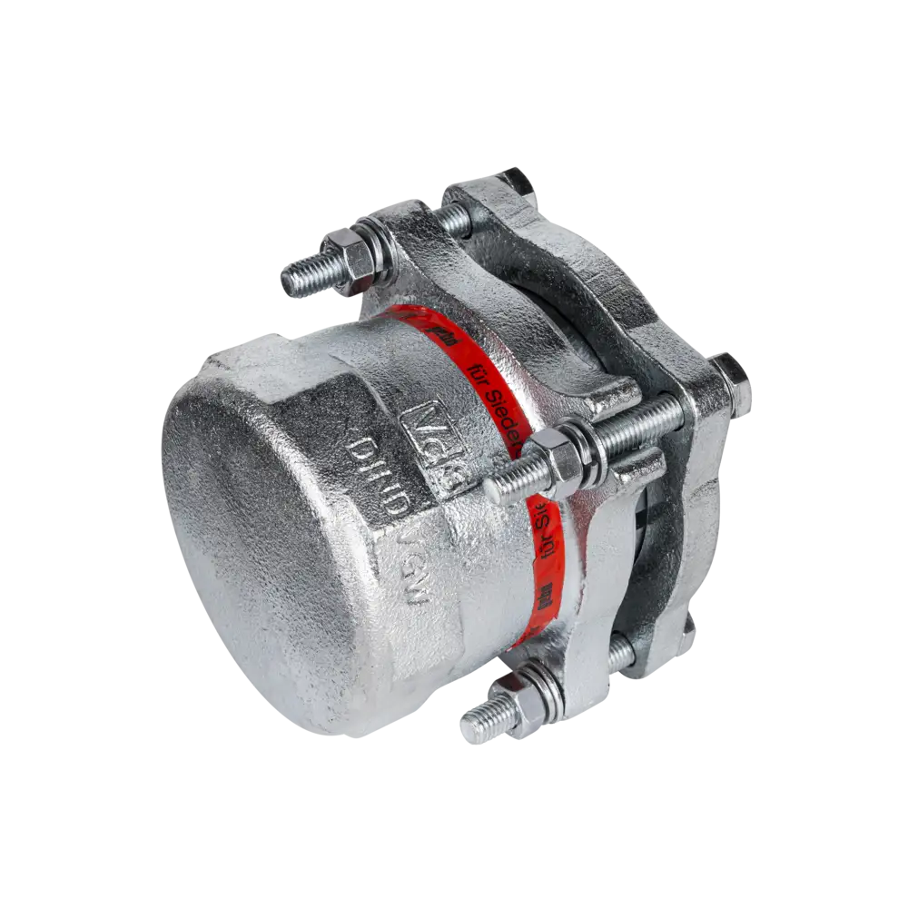 Temperguss Klemmverbinder für Siederohr - Typ EKF - mit NBR-Dichtung