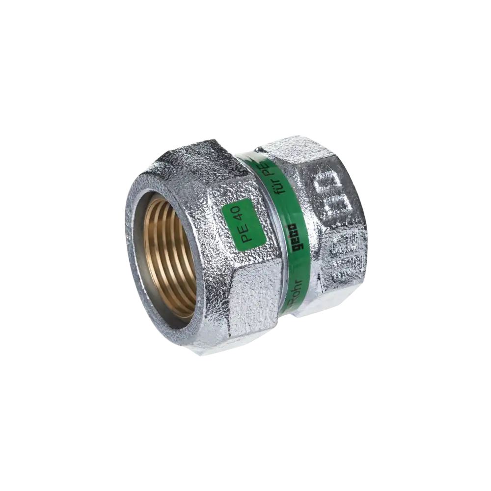 Temperguss Klemmverbinder für PE - Rohr - Typ EK - mit NBR-Dichtung