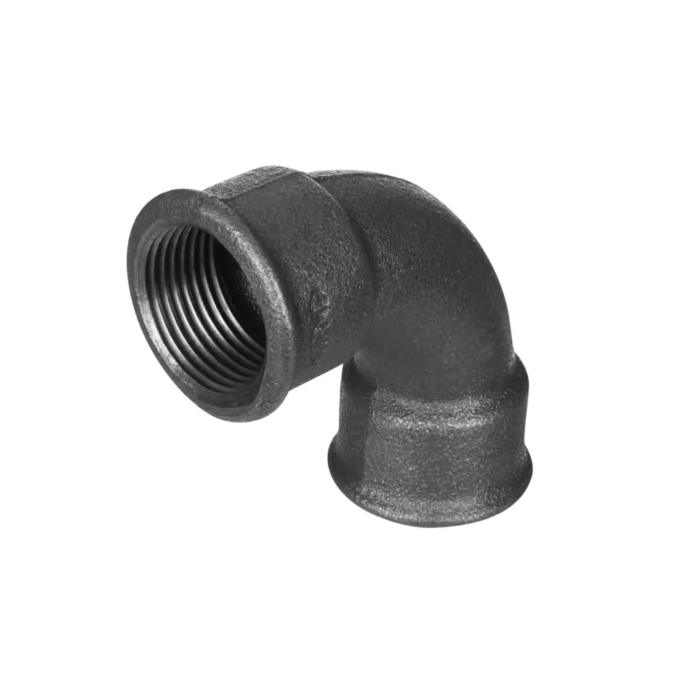 Threaded Flag Threaded Fitting black - Type 2A
