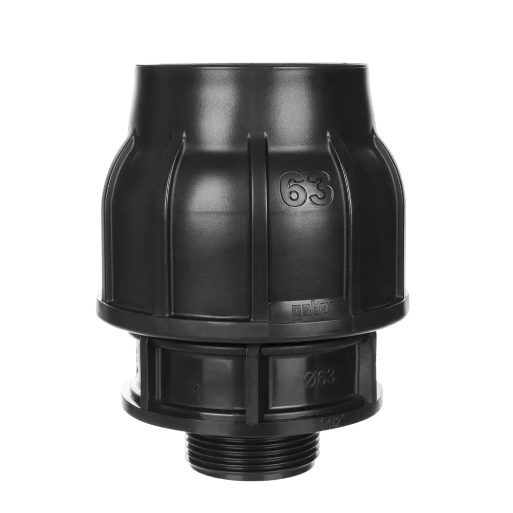 Kunststoffklemmverbinder für Rohraußendurchmesser ab 75 mm