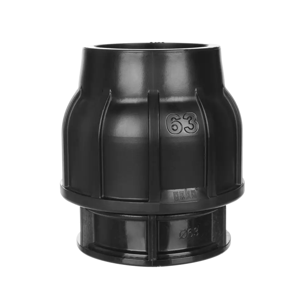 Kunststoffklemmverbinder für Rohraußendurchmesser ab 75 mm