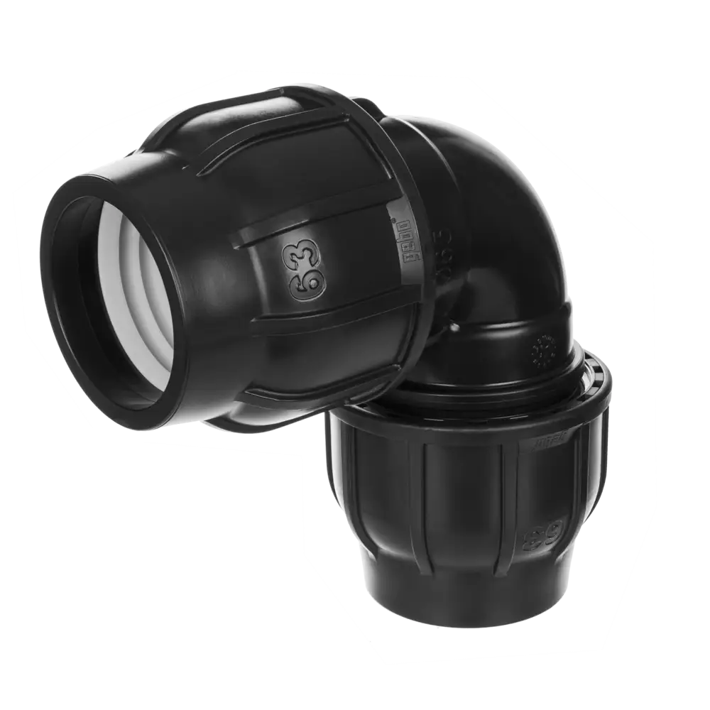 Plastic Compression Plastic compression fittings for pipe outer diameter from 75 mm