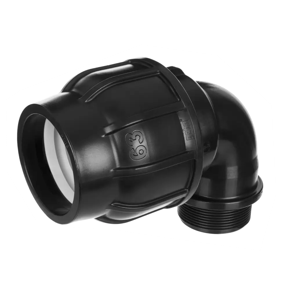 Kunststoffklemmverbinder für Rohraußendurchmesser bis 63 mm