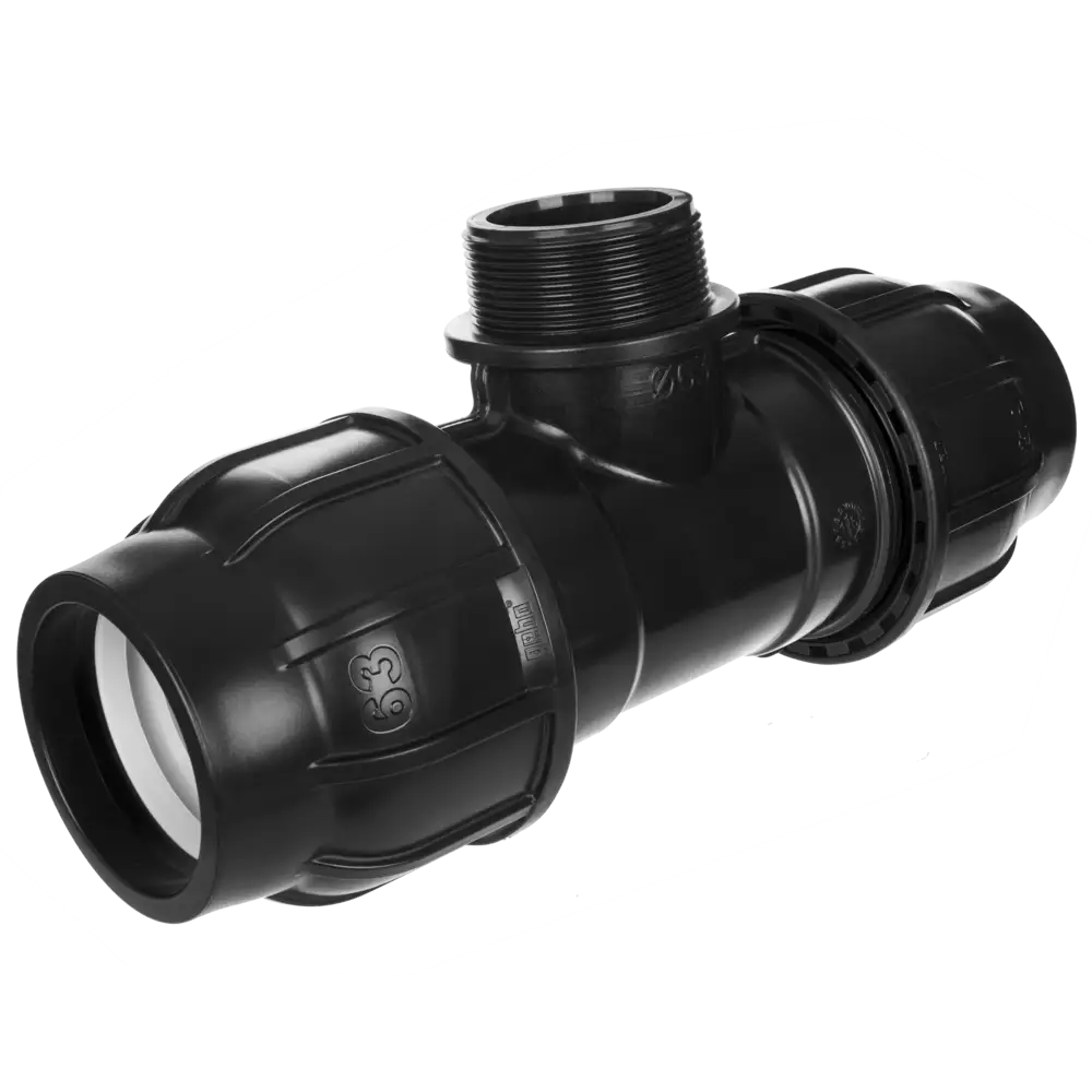 Kunststoffklemmverbinder für Rohraußendurchmesser bis 63 mm