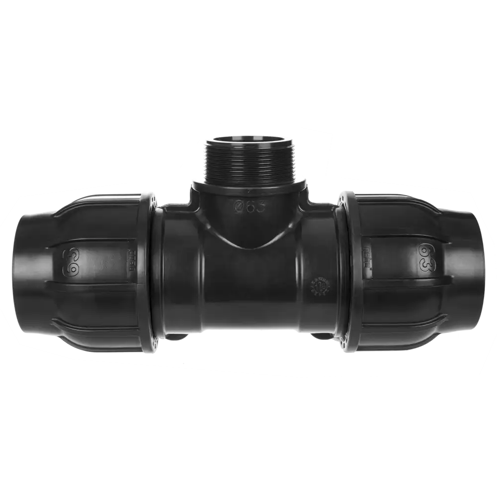 Kunststoffklemmverbinder für Rohraußendurchmesser bis 63 mm