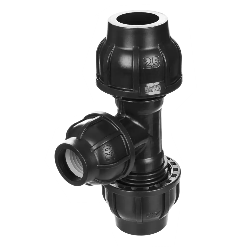 Kunststoffklemmverbinder für Rohraußendurchmesser bis 63 mm