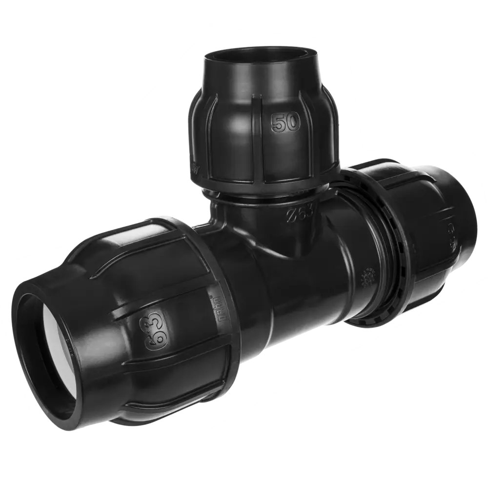 Kunststoffklemmverbinder für Rohraußendurchmesser bis 63 mm