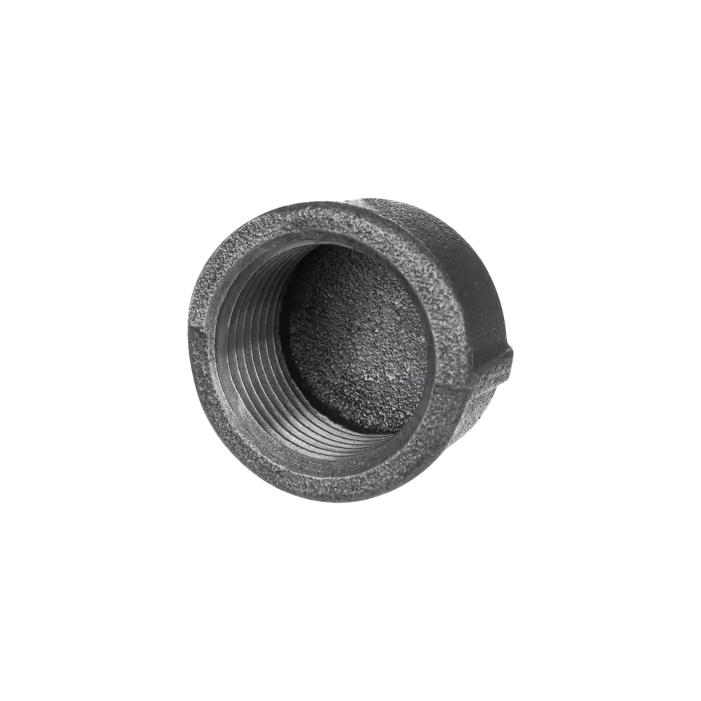Threaded Flag Threaded Fitting black - Type 301