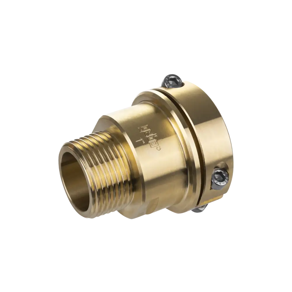 Kompaktadapter für Stahlrohr