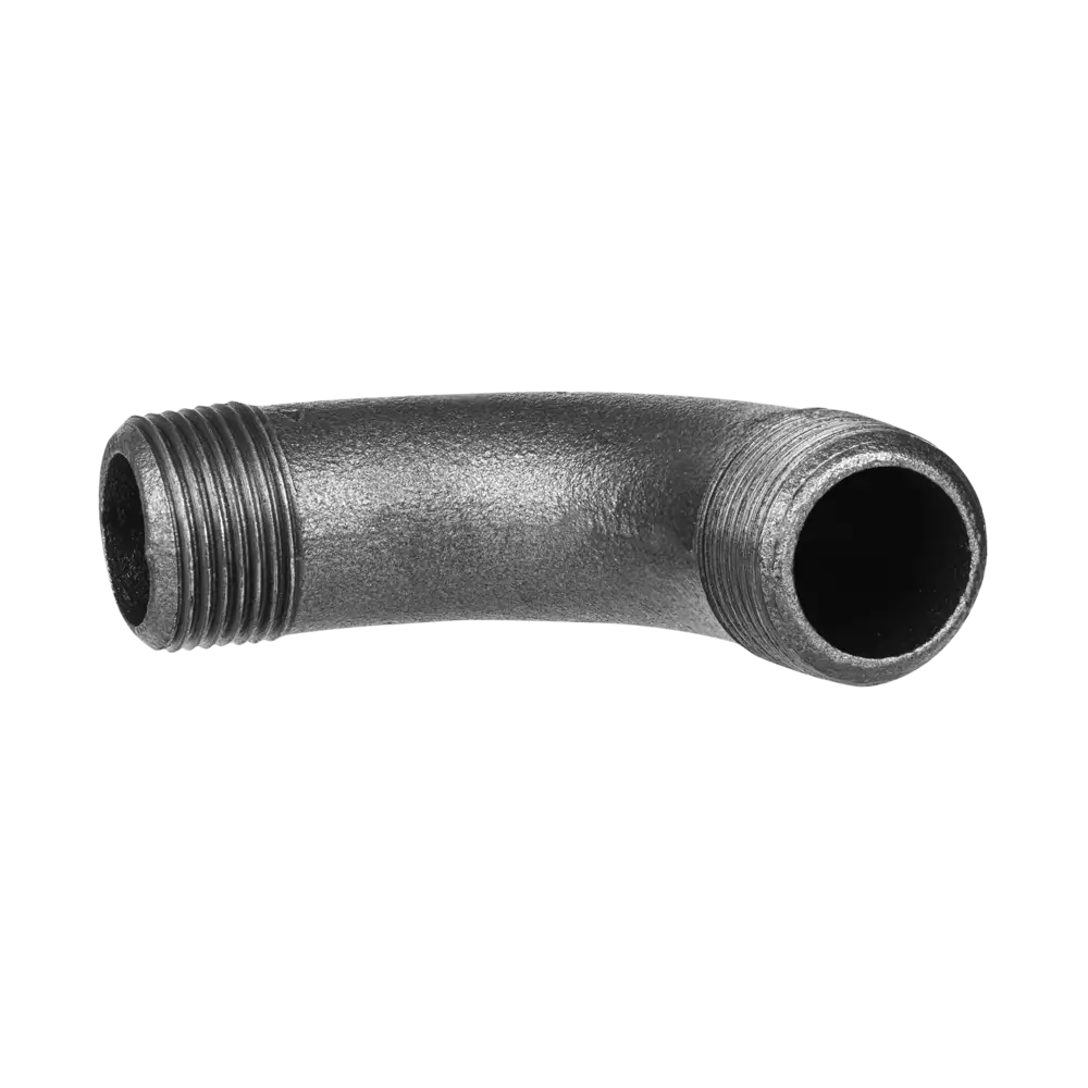 Threaded Flag Threaded Fitting black - Type 3