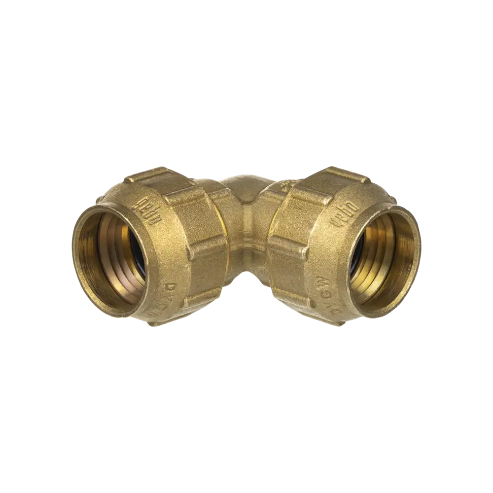 Brass coupling for PE-pipes - Type BWO - with NBR-sealing