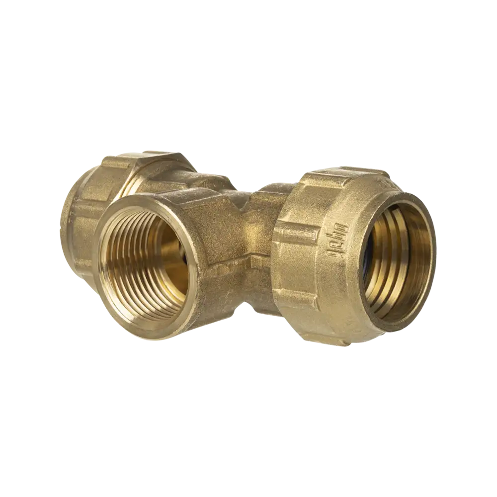 Brass coupling for PE-pipes - Type BTI - with EPDM-sealing