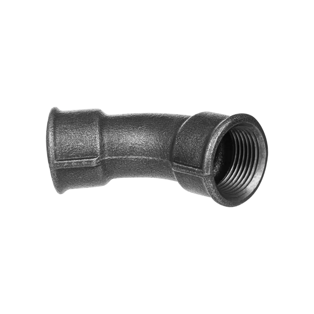 Threaded Flag Threaded Fitting black - Type 41