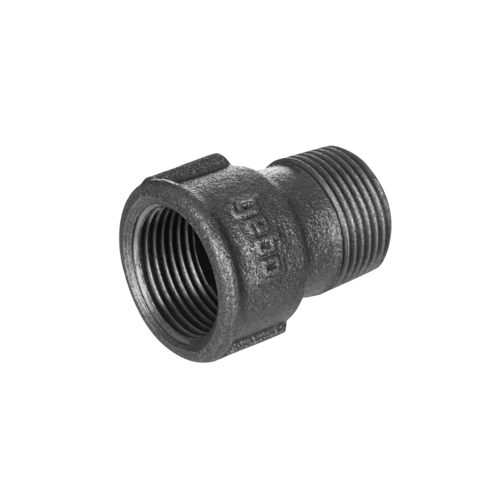 Threaded Flag Threaded Fitting black - Type 529a