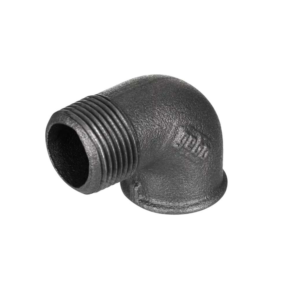 Threaded Flag Threaded Fitting black - Type 92