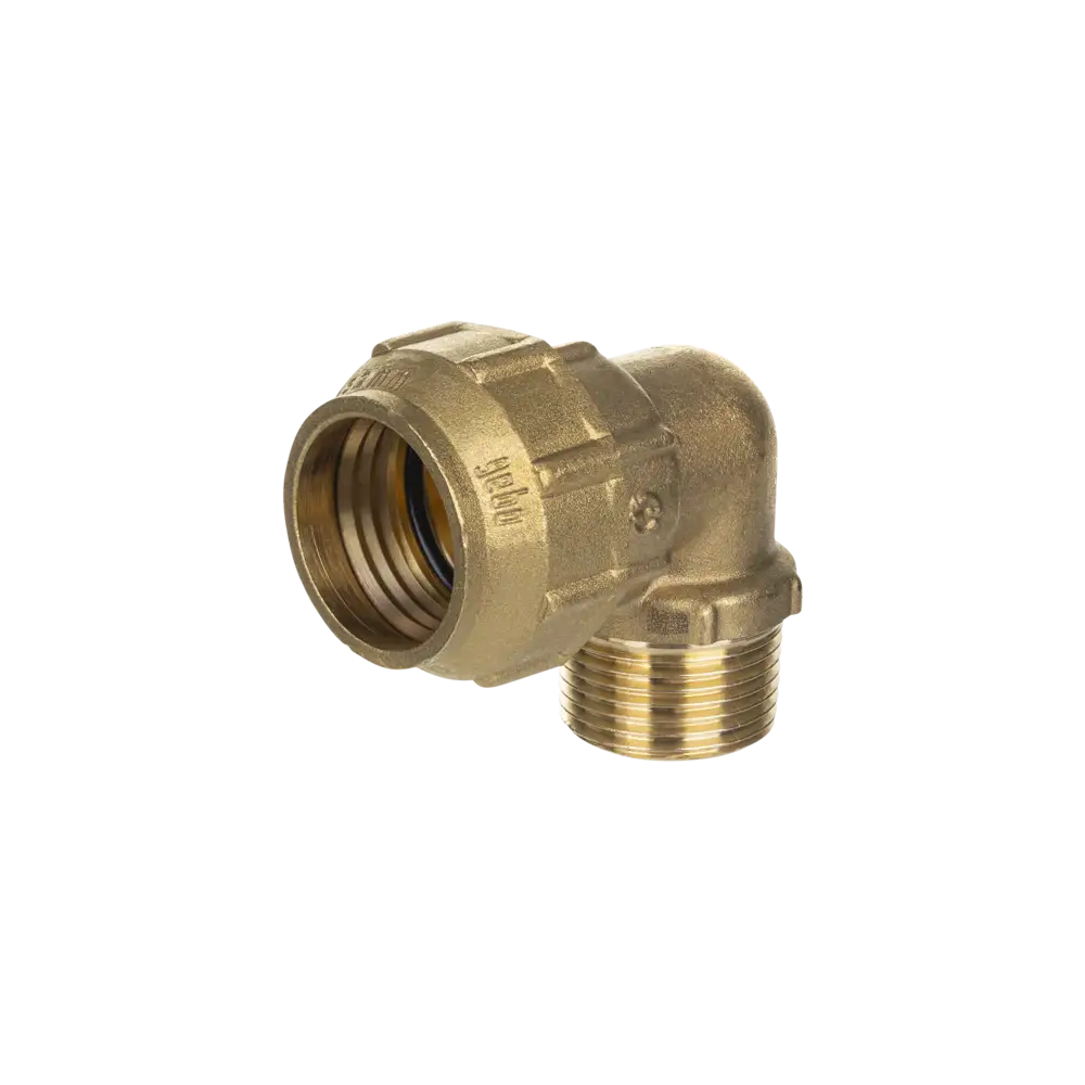 Brass coupling for PE-pipes - Type BWA - with NBR-sealing