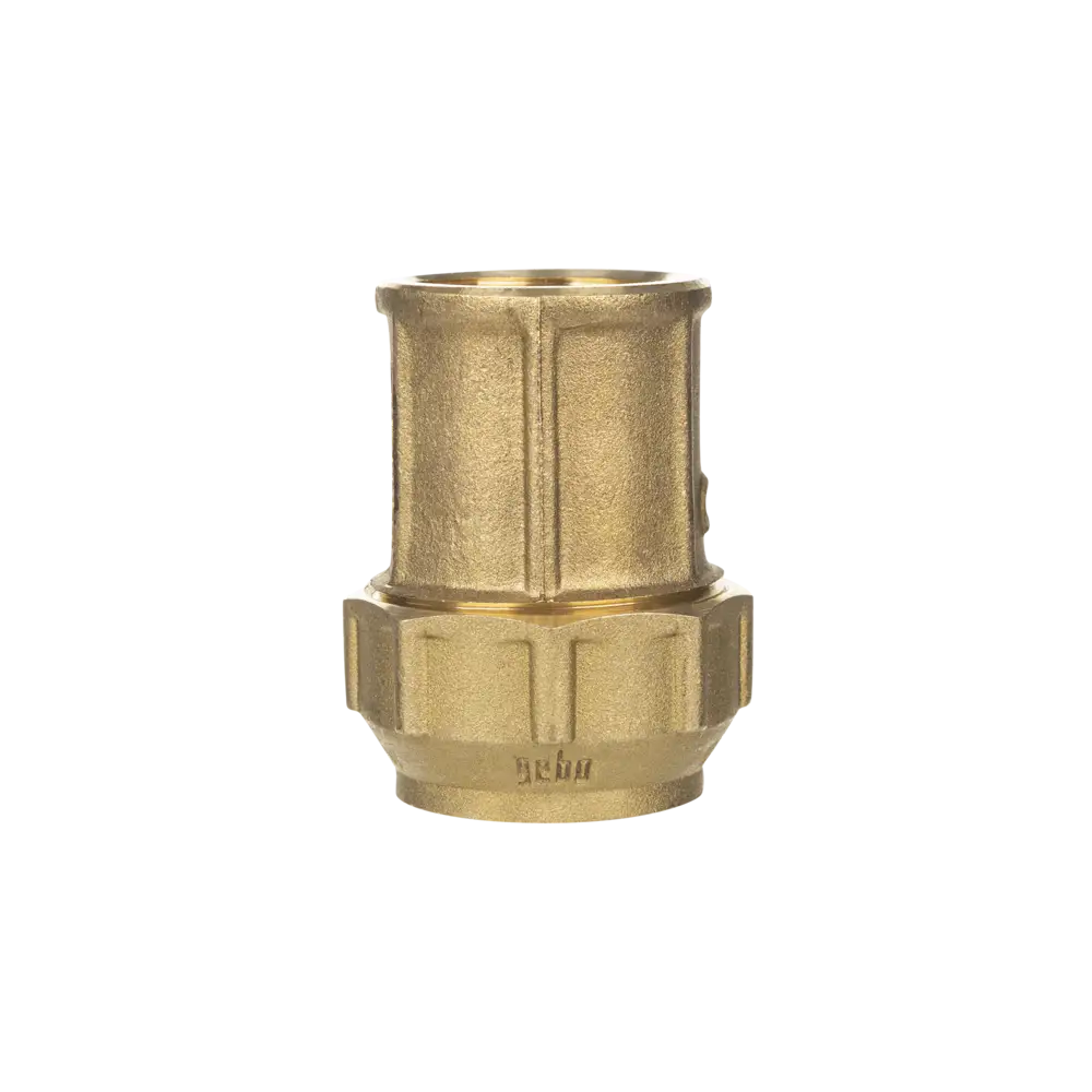 Brass coupling for PE-pipes - Type BI - with EPDM-sealing