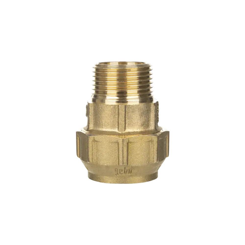 Brass coupling for PE-pipes - Type BA - with EPDM-sealing