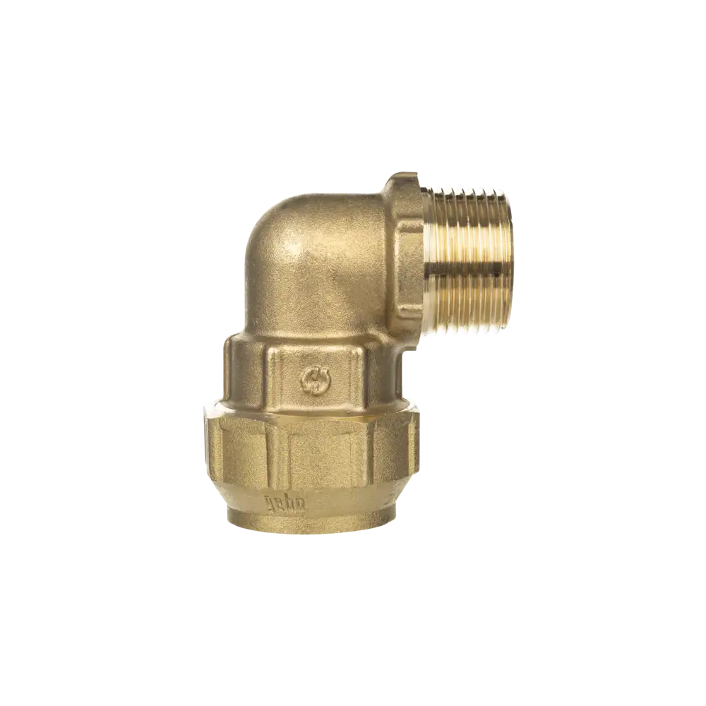 Brass coupling for PE-pipes - Type BWA - with NBR-sealing