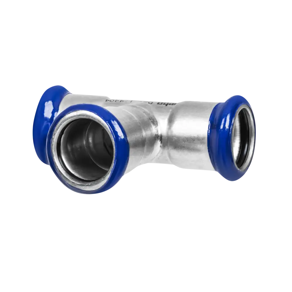 Edelstahl Pressfitting mit M-Kontur