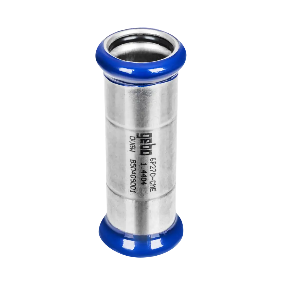 Edelstahl Pressfitting mit M-Kontur