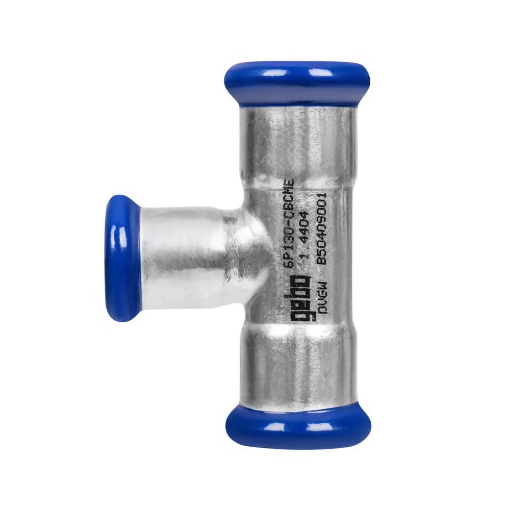 Edelstahl Pressfitting mit M-Kontur