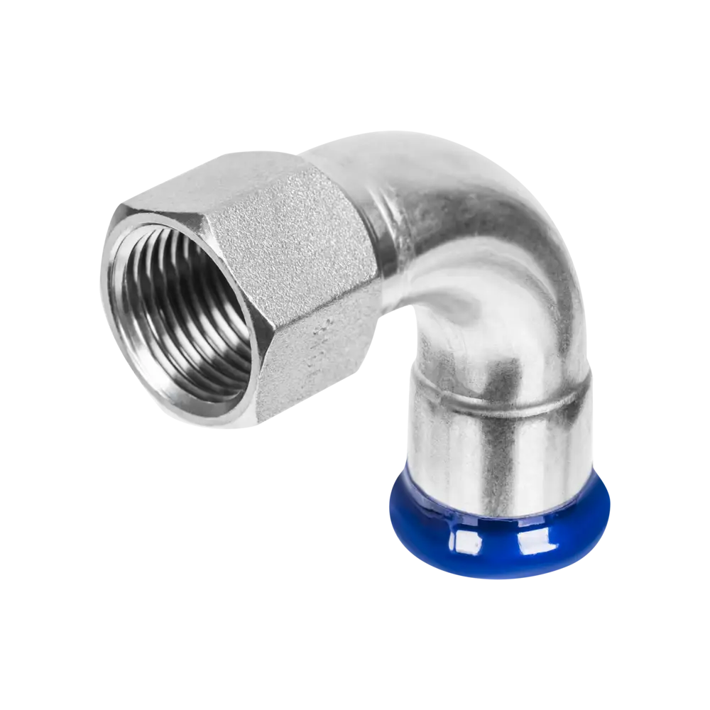 Edelstahl Pressfitting mit M-Kontur