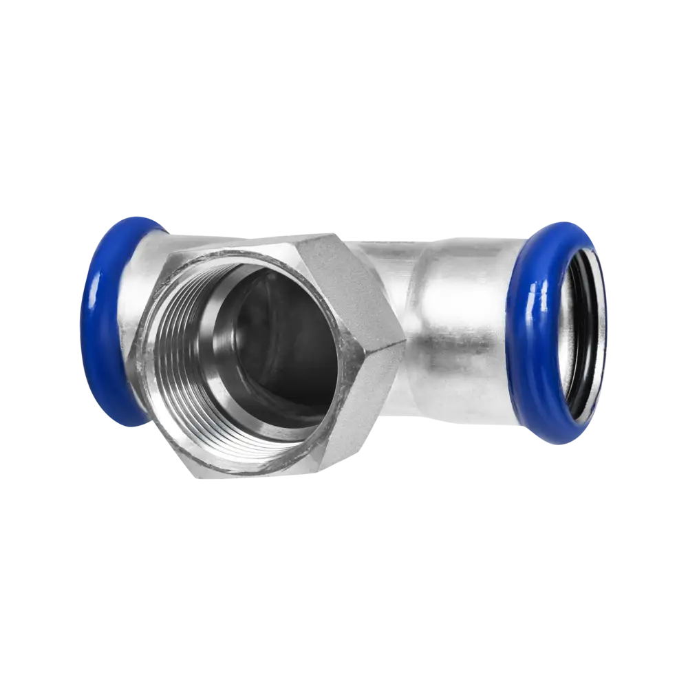 Edelstahl Pressfitting mit M-Kontur