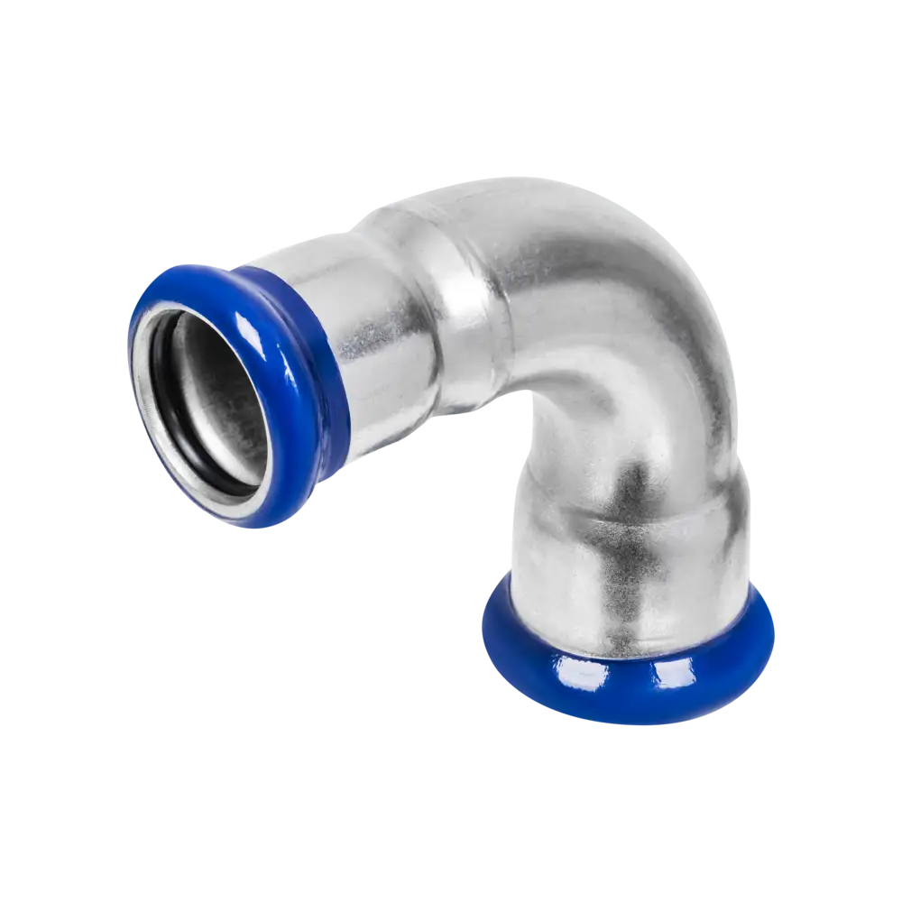 Edelstahl Pressfitting mit M-Kontur