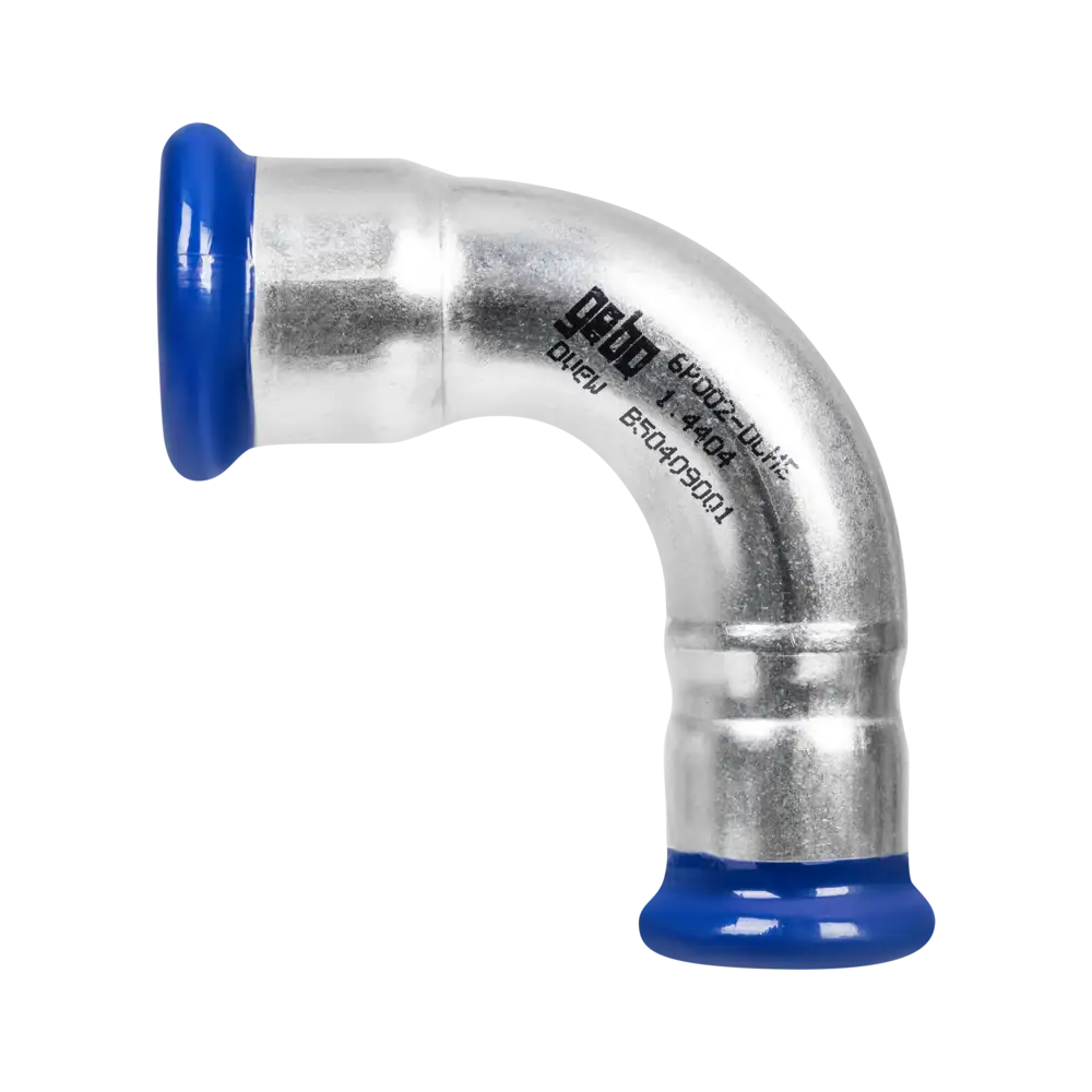 Edelstahl Pressfitting mit M-Kontur