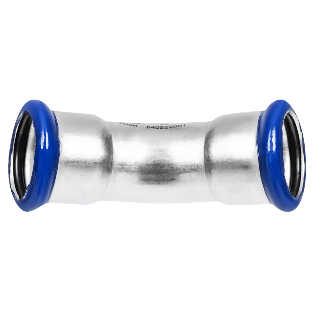 Edelstahl Pressfitting mit M-Kontur