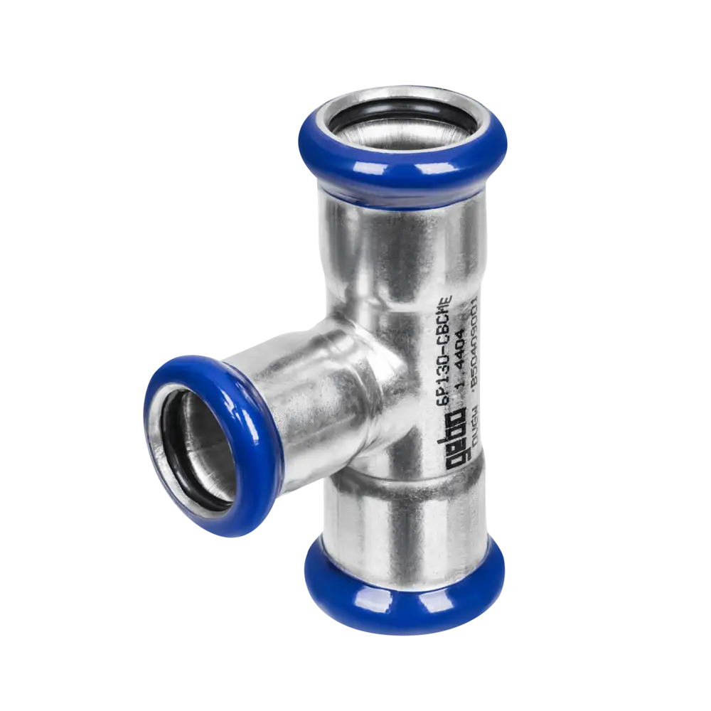 Edelstahl Pressfitting mit M-Kontur