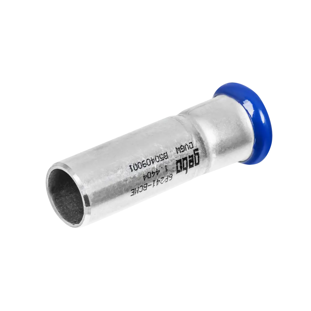 Edelstahl Pressfitting mit M-Kontur