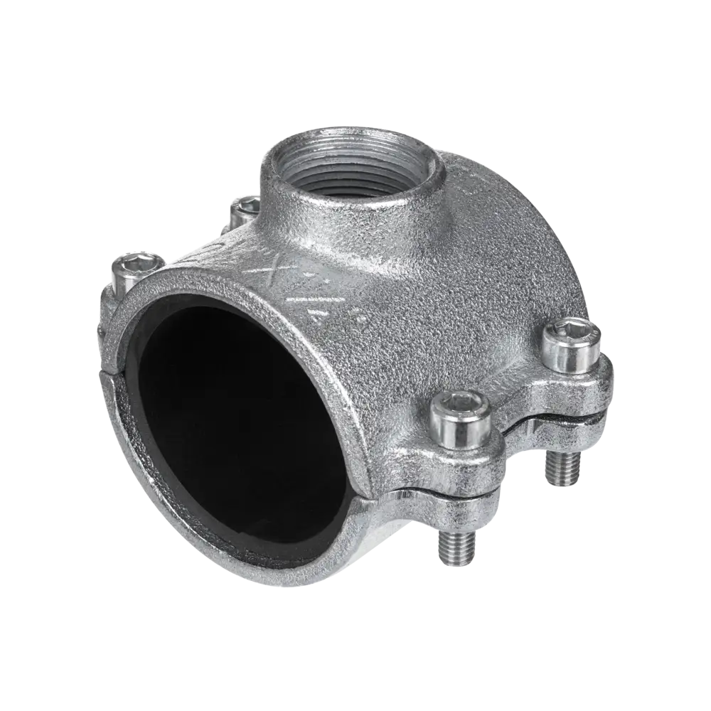 Cast Iron Tapping Clamps for Steel Pipes - Type ANB - with EPDM-Sealing