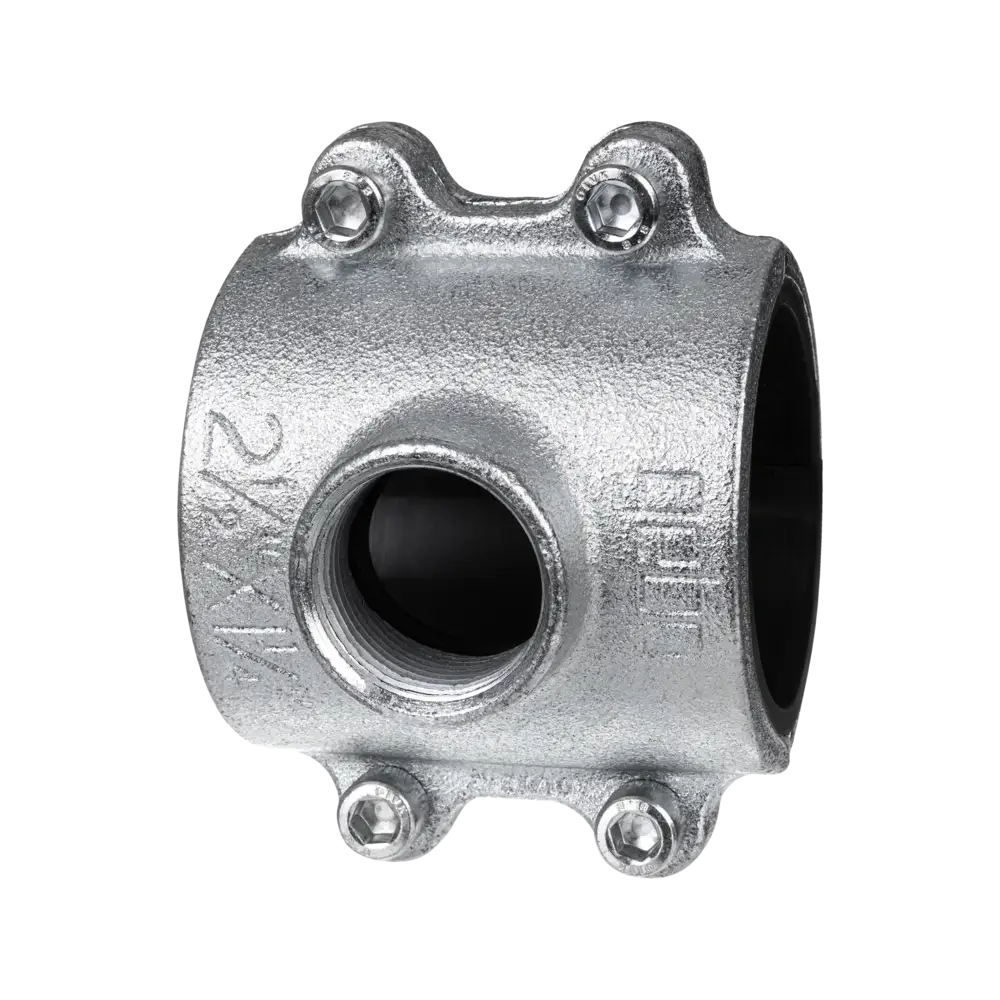 Cast Iron Tapping Clamps for Steel Pipes - Type ANB - with EPDM-Sealing