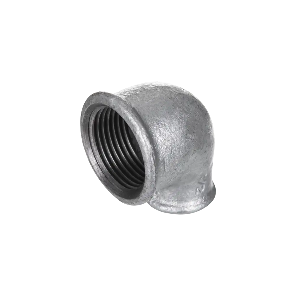 Threaded Flag Threaded Fitting galvanized - Type 90