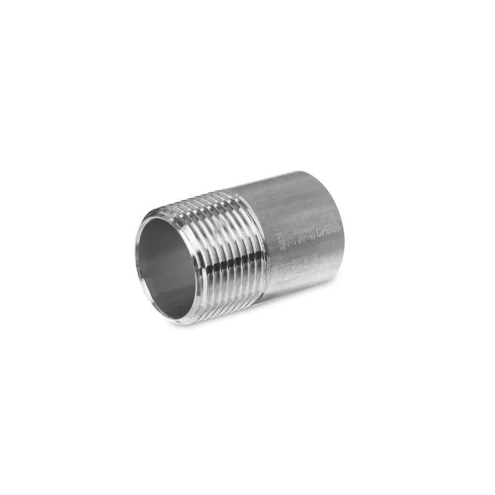Stainless Steel Pipe Double Nipple for 1/2"