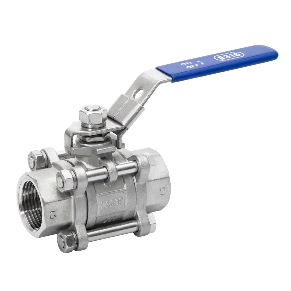 Edelstahl Kugelhahn - Typ 608