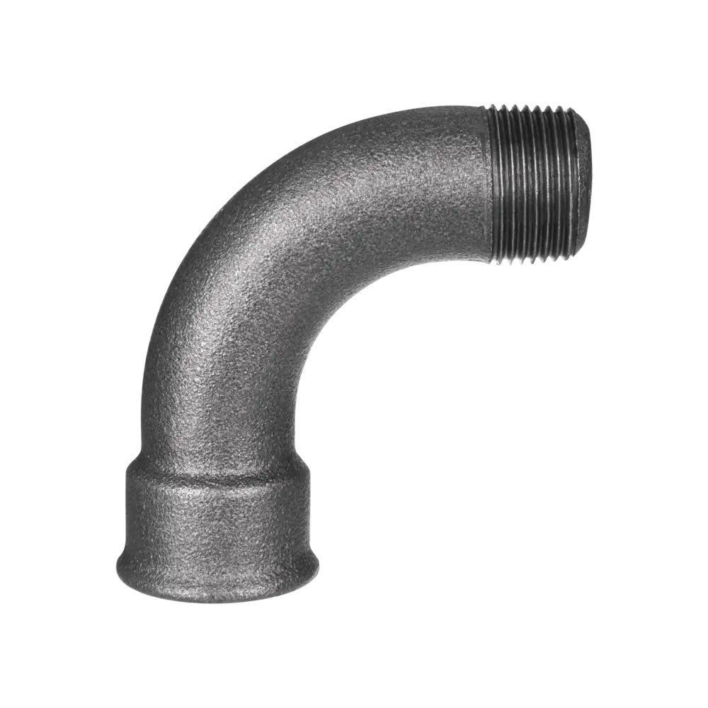 Gewindefitting schwarz - Typ 1