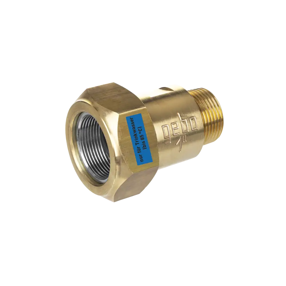 Messing Klemmverbinder für Stahlrohr - Typ MAS - mit EPDM-Dichtung